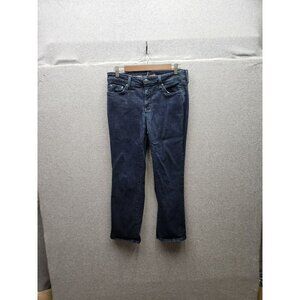 NYDJ Marilyn Ankle Jeans 10P Dark Wash Lift Tuck Technology